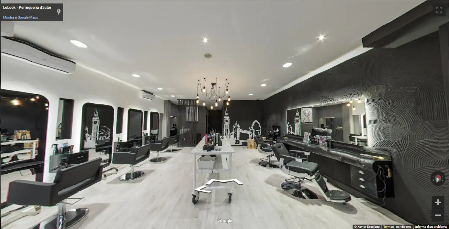 Tour Virtual - Perruqueria LeLook Sabadell